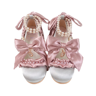 定金【缎带圣歌】优雅复古lolita鞋重工cla系华丽花嫁款高跟鞋