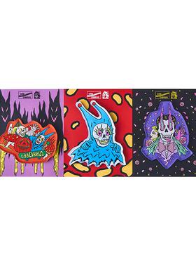 oddCIRKUS x 松田光市 联名 MONSTER PARTY 磁吸冰箱贴亚克力材质