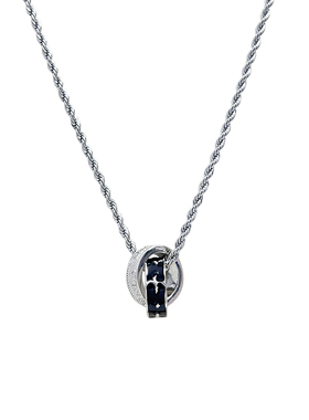 其他合金钛钢麻花链男女项链