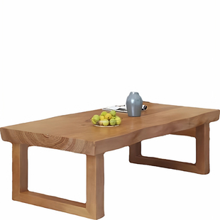实木茶几家用客厅茶桌长方形小户型两用茶台现代简易简约原木