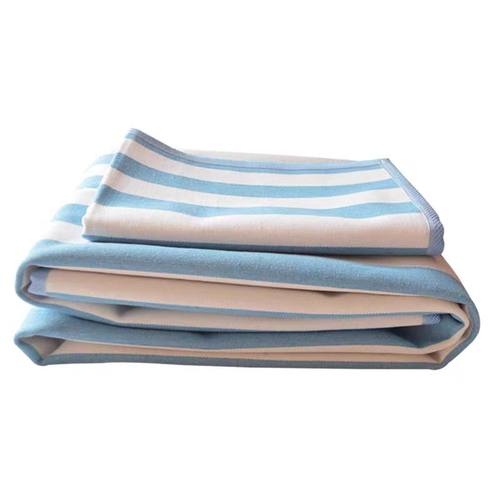 津唐【天津老帆布凉席】特厚加密纯棉老粗布夏凉白床单幼儿园棉布