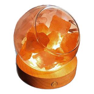 创意夜灯台灯喜马拉雅盐灯香薰灯情调小夜灯床头灯氛围灯女生卧室