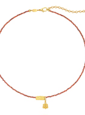 GXIAOXIAO【鸢尾金梦】鸢尾项链