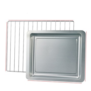 烤盘家用适用格兰仕40L升K41/K42电烤箱烤盘烤网架搪瓷不沾油烤盘