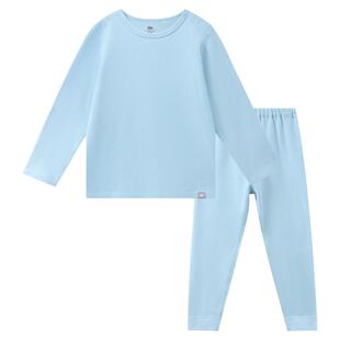 【中暖】丽婴房发热丝柔纺内衣套装男童女童保暖秋衣秋裤套装