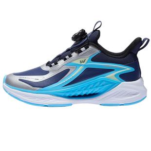 风透6|361度童鞋男童跑鞋冬季新款革面防水中大童鞋运动鞋女童鞋