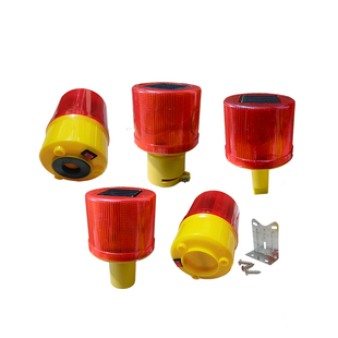 太阳能警示灯夜间施工安全爆闪灯围栏围挡闪光灯塔吊信号灯障碍灯