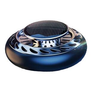 安加加车载香水汽车香薰太阳能旋转高档摆件除异味持久淡香2025