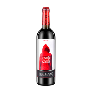 奥兰小红帽干红葡萄酒750ml西班牙原瓶进口红酒半甜红微醺热红酒