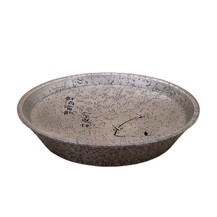 秦藏阁 短歌行纯锡壶承干泡台高端诧寂风手工储水茶盘壶托150ml