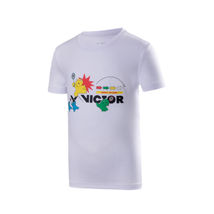 威克多VICTOR胜利儿童青少年羽毛球服运动短袖T恤T-420033速干