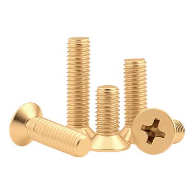 GB819黄铜十字槽沉头螺丝