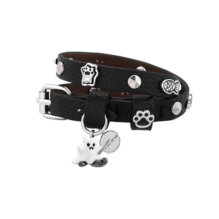 亚比风文化朋克小猫原创手环项圈两用甜酷小众设计手链y2k配饰