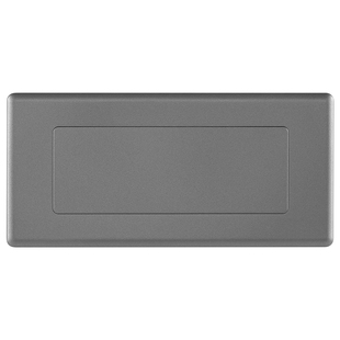 空白面板开关插座118型3三位四位家用装饰白板堵洞遮丑盖板遮挡盖