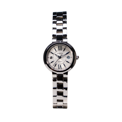 卡西欧女表指针时尚不锈钢手表