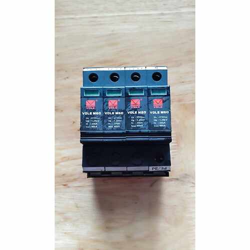 〔议价-可维修〕威尔利VOLE M60浪涌保护器 4P四进四出 275VAC 工