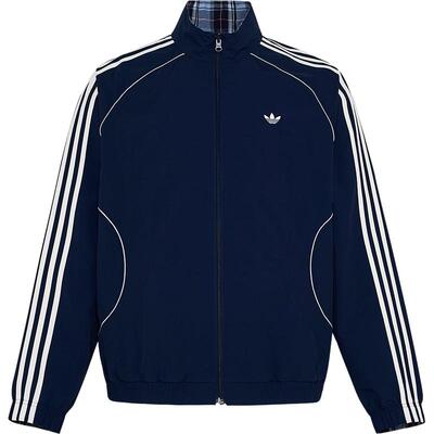 阿迪达斯男士立领双面穿宽松外套