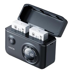 绿巨能LP-E8快充盒子充电盒相机电池充电器适用佳能eos 600d 700d 550D 650D lpe8电池EOS 550D单反相机座充