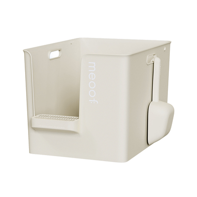 meoof猫砂盆半封闭式防带砂外溅