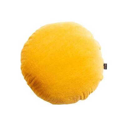 兔毛圆形蓬软太鼓居家多色靠垫