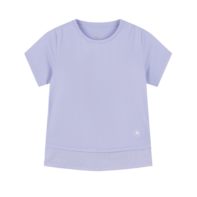 361舒芙蕾运动t恤女2026夏季速干网布透气短t女士健身短袖