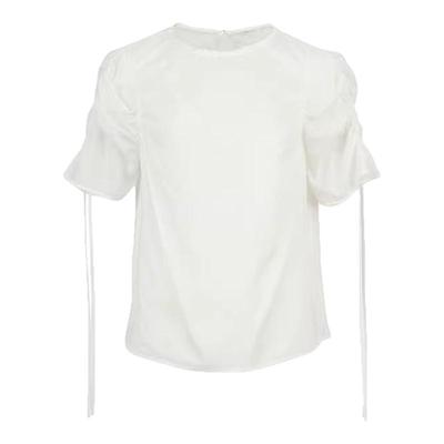 CISSONNE赛颂法式气质抽绳T恤