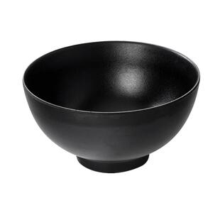 祥源美密胺餐具小碗商用餐饮黑色饭碗火锅店专用蘸料调料碗小汤碗