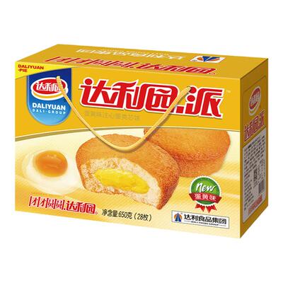 达利园蛋黄派早餐面包