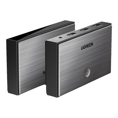 绿联一拖二带音频多屏幕分配器