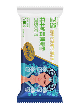 蓝逸牦牛乳雪糕网红冰淇淋