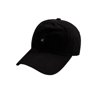 Jodhat韩版笑脸鸭舌帽男士简约时尚大头围显脸小帽子百搭棒球帽女