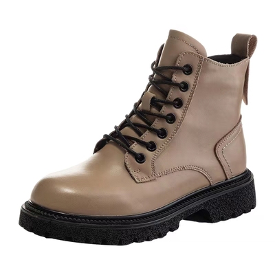 SHOEBOX马丁靴中筒英伦风靴子女