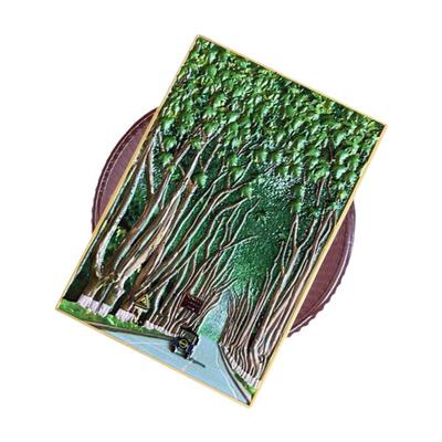 南京博物馆文创纪念品大美南京浮雕冰箱贴梧桐大道音乐台创意礼物