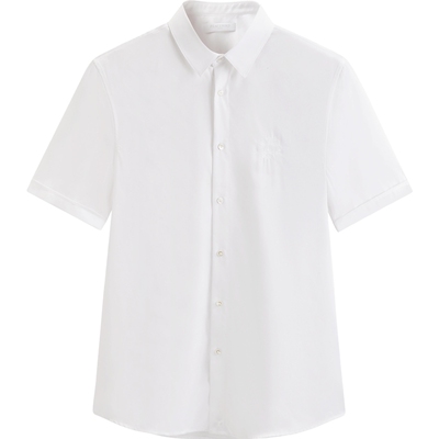 【断码钜惠】太平鸟男装短袖衬衫夏商务休闲上衣B1CCD2402