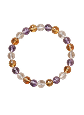 山川心语紫水晶上岸多宝手串