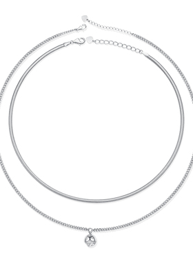 VIGG江河项链女轻奢小众锁骨配饰