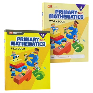 美国加州数学教材 Primary mathematics Standards 加州版 一年上册1A 新加坡数学美国版 Singapore math 英文原版书籍 新 美国书