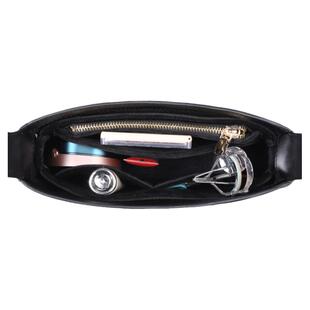 适用YSL腋下包内胆绒布圣罗兰le5a7马鞍包内袋拉链内衬收纳整理包