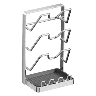 304不锈钢锅盖架子壁挂厨房置物架放砧板菜板锅铲案板放置架收纳