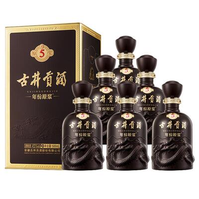 古井贡酒年份原浆古5浓香型白酒