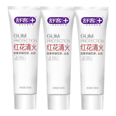 舒客舒克红花清火牙膏180g