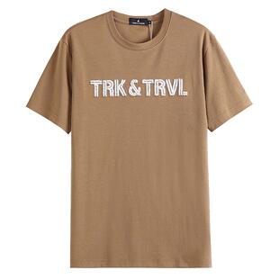 【含莱赛尔】TREKTRAVEL德国飞鹰短袖T恤男夏季新款舒适亲肤上衣