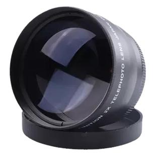 49/52/55/58mm2x倍增距镜镜头增倍镜附加定焦变焦标准镜头摄影