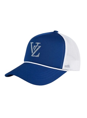 VARZAR VZ 波浪标志网眼帽 蓝色 MUSINSA韩国直邮官方正品
