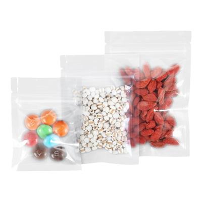 透明磨砂平底自封袋花茶密封袋