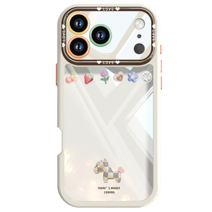 马上有钱苹果17promax手机壳硅胶奶油iphone16promax创意卡通15pro高档女款13透明plus防摔软壳12超火14薄max