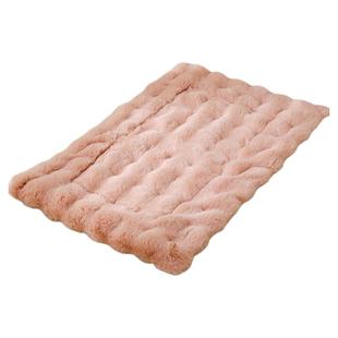 宠物猫狗睡垫冬加厚毛绒毯子保暖长毛冬天睡觉防撕咬兔绒宠物地垫