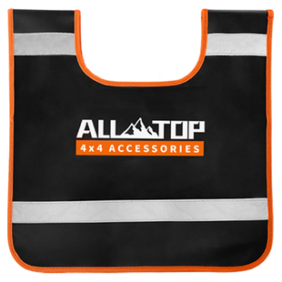 ALLTOP/奥拓普越野拖车绳揽旗安全毯户外救援装备绞盘安全旗防弹