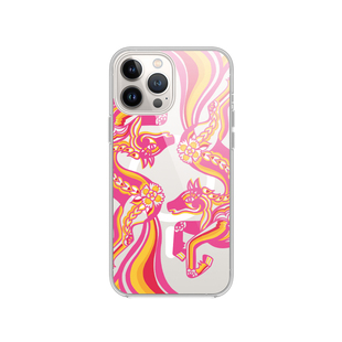 适用苹果官网同款手机壳苹果17promax手机壳马年iPhone16官方magsafe磁吸无线15plus新年13mini透明14硅胶11