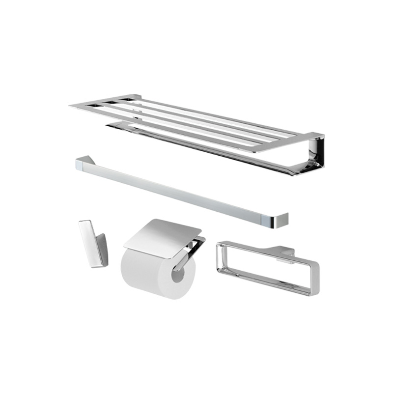 TOTO不锈钢浴室五金挂件YS902N3C/YS902N5C毛巾置物架卷纸器套装
